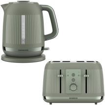 Kenwood - Dusk 1.7l Kettle & 4 Slice Toaster Set, Green