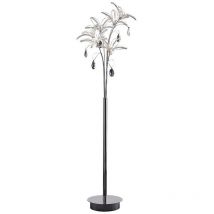 Diyas - Inspired Clearance - Kenzo Floor Lamp 6 Light G4 Polished Chrome/Crystal, not led/cfl Compatible