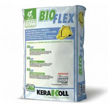 Bioflex colla minerale gres ceramica pietre naturali 25 kg bianco - Kerakoll