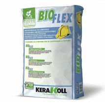 Bioflex colla minerale gres ceramica pietre naturali 25 kg grigio - Kerakoll