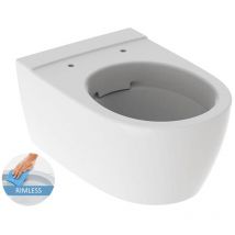 Geberit iCon Wall-Hung Rimless Toilet Pan, White (204.060.000)