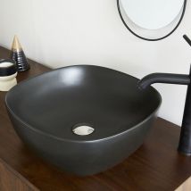 Keramikbecken schwarz Ø41 cm