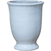 Keramischer Blumentopf Arthur - Weiß - ø 32 cm Höhe 39 cm