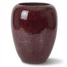 Keramischer Blumentopf Galilee - Violett - Ø 40 Cm ↑ 50 Cm