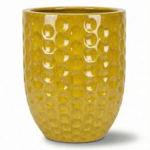 Keramischer Blumentopf merovee - Gelb - ø 55 cm ↑ 65 cm