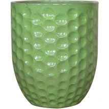 Keramischer Blumentopf merovee - Olivgrün - ø 42 cm ↑ 55 cm