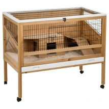 Cage de petits animaux Indoor Deluxe 115 x60 x92,5 cm Bois 82725 Kerbl