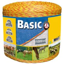 Corda da Recinto Multi Filo Basic 1000 m 44833 Kerbl Giallo