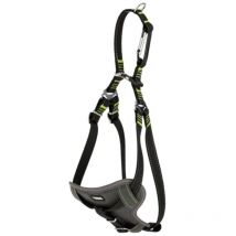 Harnais de sécurité d'auto à animaux de compagnie 50-65 cm Noir Kerbl