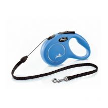 Laisse New Classic s Cord 5 m blue Flexi CL10C5-251-BL-20