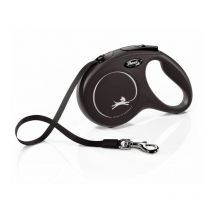 Laisse New Classic m Tape 5 m black Flexi CL20T5-251-S-20