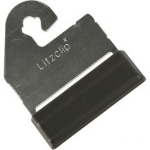 Kerbl Litzclip Torgriffverbinder aus Edelstahl 40mm 4 Stück Keine Angabe