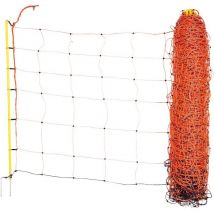Schafnetz 50 m x 90 cm orange Weidenzaun - Kerbl