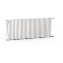 Kermi Bad- Und Wohnheizkörper Pio Zweilagig, Hxlxt: 450x2004x64 Mm, Farbe: Weiß, Anschlußbild: 12, 10 Bar, Wärmeleistung 75/65-20: 1600 Watt, 