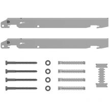 Schnellmontagekonsolen-Set Typ 11-33 Bauhöhe 300mm Wandabstand 30mm weiß - Kermi