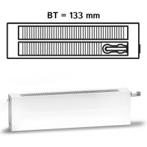 Kermi Konvektor Konvektoren Ventil Knv Typ 32, Hxlxt: 70x800x133 Mm, Farbe: Weiß, Ventilposition: Rechts, 6 Bar, Abdeckung: Mit, Wärmeleistung 75/65-