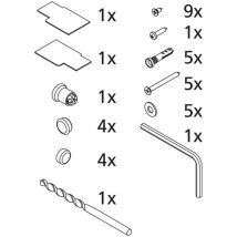 ZBI2015 Set Montagekleinteile - Kermi
