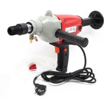 Wiltec Kernbohrgerät Bis 110 Mm, Leistung 2080 W 1700 U/min, Kernbohrmaschine Mit Transportkoffer Und Zubehör Kernbohrer Bohrkrone