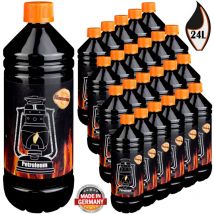 Flameup - Kérosène Petrole pour chauffage au kérosène poêle à lampe à lampes à foyer chauffage nettoyant 1 - 24 litres
