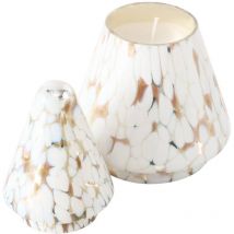 Kerze in Form eines Tannenbaums dotti, aus Glas , h. 17,5 cm