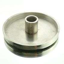 Kerzenhalter Lights up Silberfarben kreisrund ø 13 cm - Aluminium