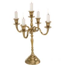 Boltze Kerzenständer Victoria silber Kerzenhalter aus Metall