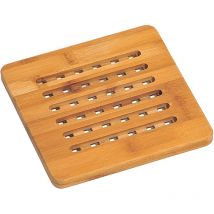 Kesper Topfuntersetzer aus Bambus – 19 x 19 x 1,5 cm – natur – 0,186 kg