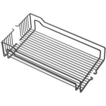 2er Pack Kesseböhmer Einhängekorb anthrazit 300 mm für Apothekerauszug dispensa-x, Junior und Swing