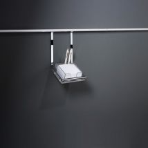 Linero 2000 Schreibsethalter mit Zettelblock u. 2 Kugelschreiber Edelstahloptik - Kesseböhmer