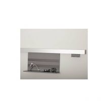 Linero MosaiQ Starterset Profilleiste 1500 mm + Universalablage + 2er Hakenleiste Titangrau exklusiv von sotech - Kesseböhmer