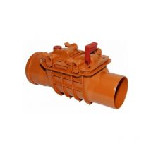 Kessel Hochwasserschieber Rückstauklappe 72100 aus Kunststoff DN100 mit Notverschluss