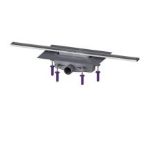 Kessel - Linearis Infinity - Caniveau de douche 80 cm, avec grille, acier inoxydable brossé 45200.08