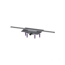 Linearis Duschrinne 45300.09 900 mm, Edelstahl gebürstet, Megastop - Kessel