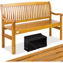 Kesser - Banc de jardin en bois Banc en bois résistant aux intempéries Banc de parc en bois massif Banc de balcon Banc de meubles de jardin pour