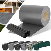 Pvc Bandes de protection visuelle Rouleau de clôture à double barreaux Opaque Résistant aux intempéries et au vent Film de clôture Protection