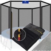 Filet de trampoline de remplacement Filet de sécurité résistant aux uv Filet de trampoline Protection trampoline ø 244 305 366 427 cm montage facile