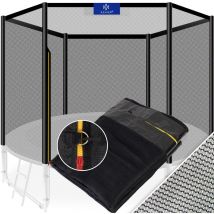 Filet de trampoline de rechange Filet de sécurité résistant aux uv Filet de trampoline Protection de trampoline ø 244 305 366 427 cm montage facile