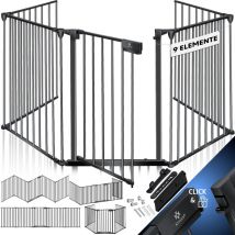 Kesser - Puerta de seguridad para chimenea con puerta Puerta de seguridad para estufa de metal Puerta de seguridad para corralito Puerta de seguridad