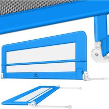 Kesser - protector de cama protector de cama para niños protector de cama para bebés protector de cama para niños azul / 150cm