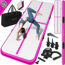 Kesser - Tapis de gymnastique Gonflable Airtrack Tapis de fitness Tapis de gymnastique 3/4/5/6m Sac de transport & pompe à air électrique inclus