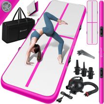 Kesser - Tapis de gymnastique Gonflable Airtrack Tapis de fitness Tapis de gymnastique 3/4/5/6m Sac de transport & pompe à air électrique inclus
