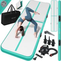 Kesser - Tapis de gymnastique Gonflable Airtrack Tapis de fitness Tapis de gymnastique 3/4/5/6m Sac de transport & pompe à air électrique inclus