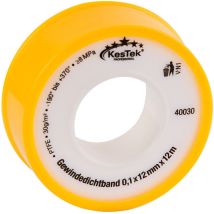 Gewindedichtband 0,1x12mm x 12 mtr - Kestek