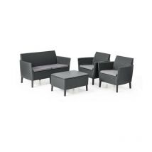 Keter - Lounge-Set 2-Sitzer salemo Graphit