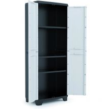 Armadio tuttopiani linear cm. 68x39x173 h col. grigio/nero - Keter