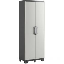 Armoire de rangement polyvalente Gear Noir et gris 182 cm Keter