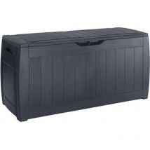 Bricoline - Keter skrzynia ogrodowa hollywood 270 l grafitowa