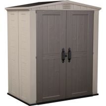 Keter - Kunststoff Gerätehaus 'Factor 6 x 3', taupe / beige, 178 x 114,5 x 208 cm (b x t x h)