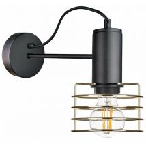 Keter Lighting - 1790 Applique Rune Noir, 25cm, 1x E27