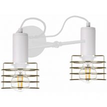 Keter Lighting - 1831 Applique Rune Blanc, 25cm, 2x E27